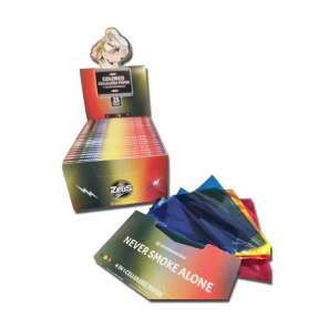 PAPEL CELULOSA ZEUS 4 COLORES 50 HOJAS