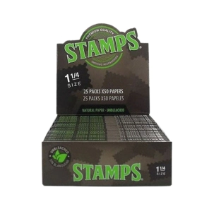 PAPEL STAMPS BROWN UNBLEACHED 1 1/4