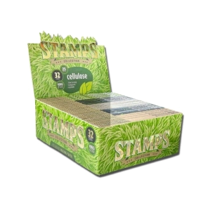 PAPEL STAMPS CELULOSA KING SIZE 32 HOJITAS