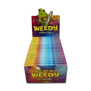PAPEL WEEDY CELULOSA 60 HOJITAS 1 1/4