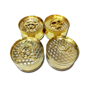 PICADOR METAL 3/P DORADO CON FIGURAS