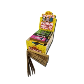 PREMIUM UNBLEACHED TIPS LARGE 3RAYOS
