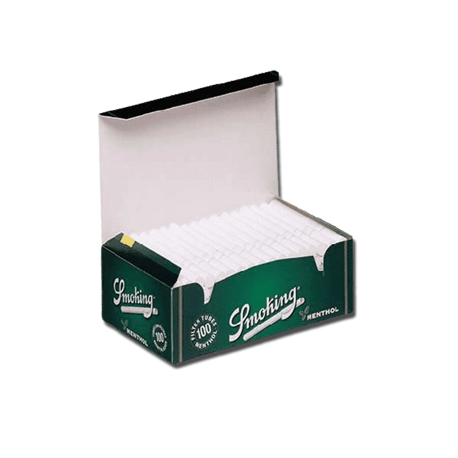 SMOKING TUBES CIGARRILLOS MENTOL 100 UNIDADES