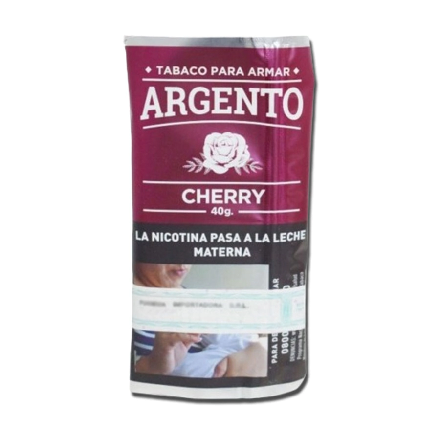 TABACO ARGENTO CHERRY 40GR