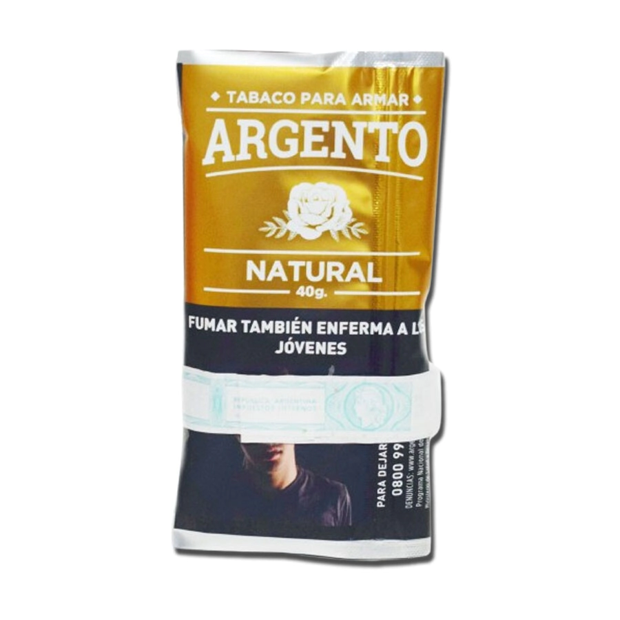 TABACO ARGENTO NATURAL 40GR
