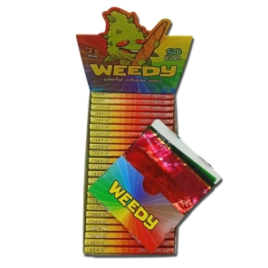 PAPEL WEEDY CELULOSA COLORES 50 HOJITAS