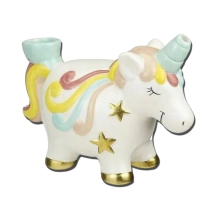 PIPA DE CERAMICA UNICORNIO
