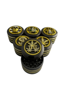 PICADOR METAL NEGRO BRILLOS DISE&Ntilde;OS 4 PARTES