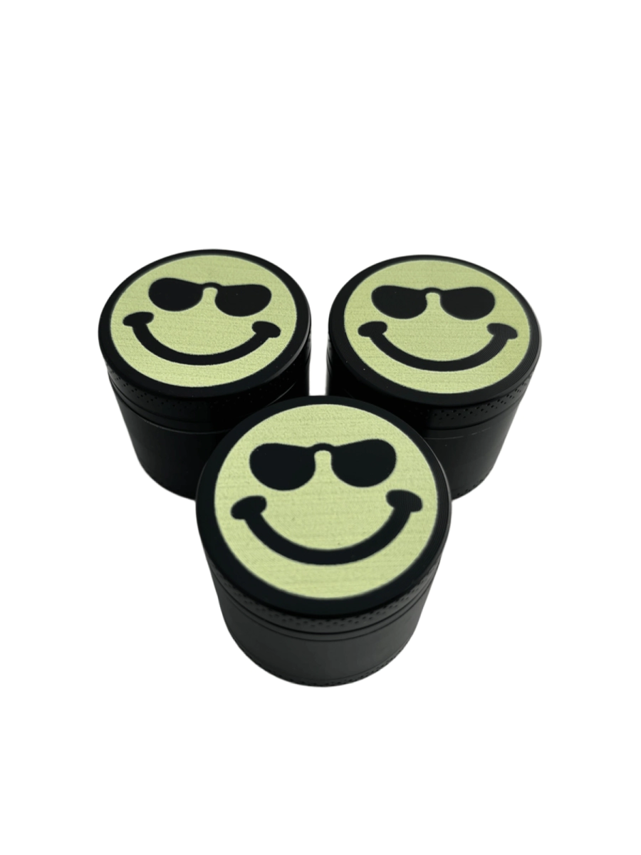 PICADOR METAL NEGRO SMILE MEDIANO 4 PARTES