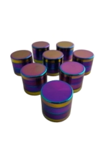 PICADOR METAL TORNASOLADO CHICO 4 PARTES