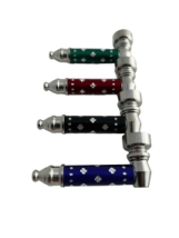 PIPA METAL COLORES BISELADA ROMBO