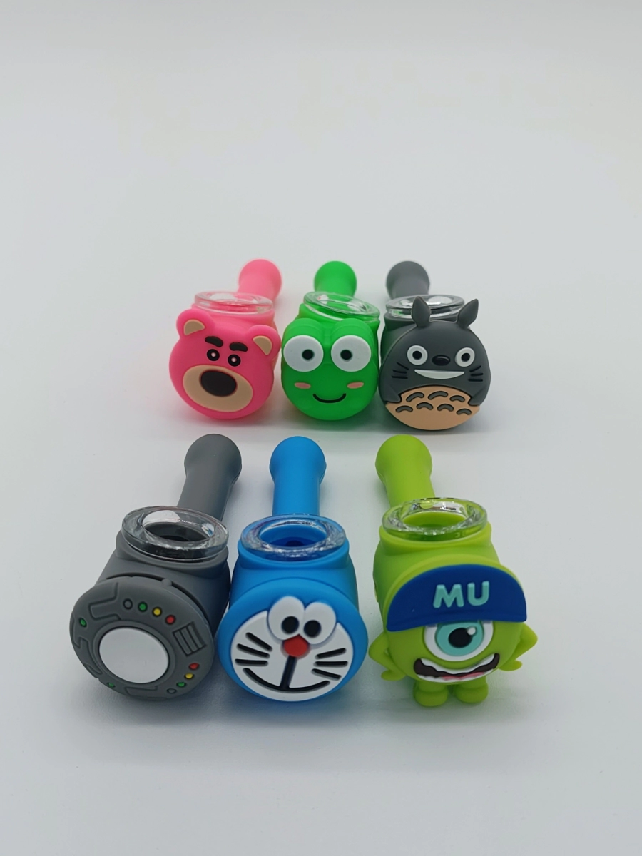 PIPA DE SILICONA PERSONAJES