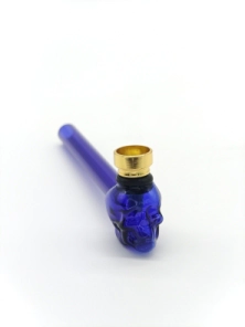 PIPA DE VIDRIO CALAVERA