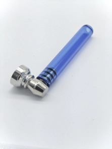 PIPA DE VIDRIO METAL COLORES RECTA