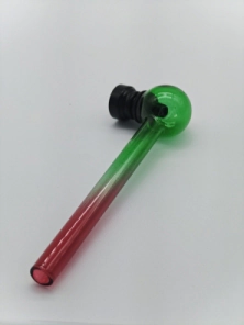 PIPA DE VIDRIO TRICOLOR REDONDA