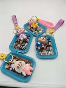 BANDEJA CON LLAVERO LABUBU