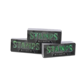 FILTROS STAMPS TIPS MINI BLACK X 50