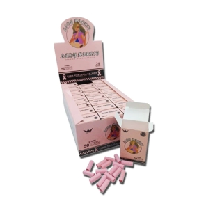 FILTROS TIPS PRE ROLLED PINK HORNET 50UN