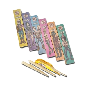 LRC UNBLEACHED CONES X6