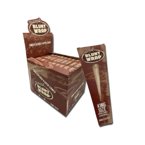BLUNT WRAP PAPER CONES UNBLEACHED KING SIZE