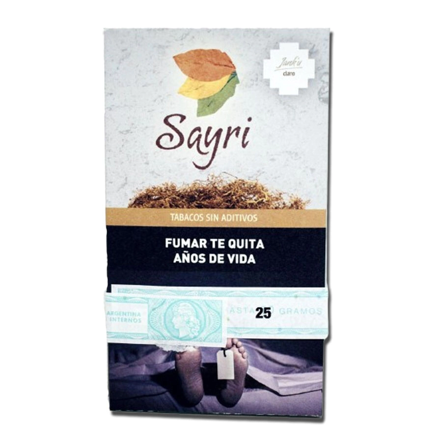 TABACO SAYRI CLARO 30GR